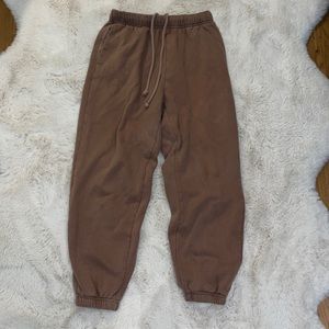 Cotton On Sweatpants (Brown)- Size XS